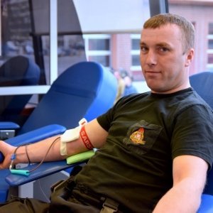 "SpoKREWnieni służbą" - podkarpaccy strażacy oddali krew