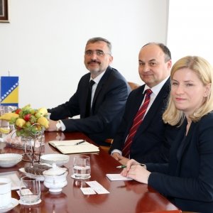 Kurtuazyjna wizyta ambasadora Bośni i Hercegowiny