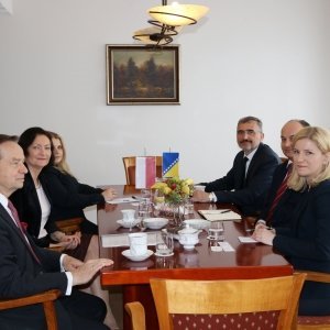 Kurtuazyjna wizyta ambasadora Bośni i Hercegowiny