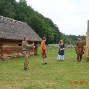 "Starożytni podróżnicy" - impreza plenerowa w Trzcinicy