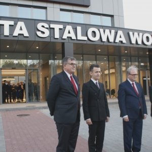 Minister Antoni Macierewicz w Hucie Stalowa Wola