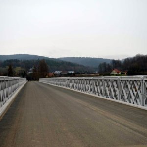 Otwarcie mostu w Dobrej