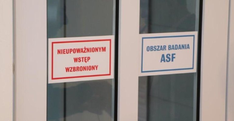 Otwarcie pracowni diagnostycznej ASF