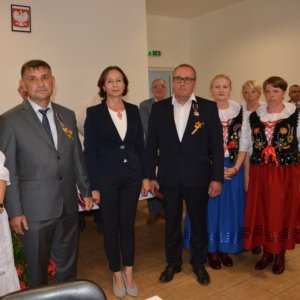 Uroczystość w gminie Laszki