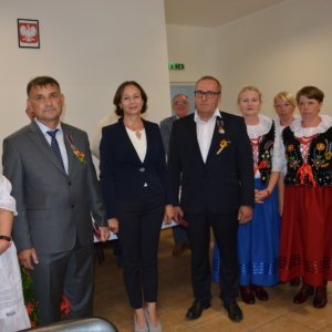Uroczystość w gminie Laszki