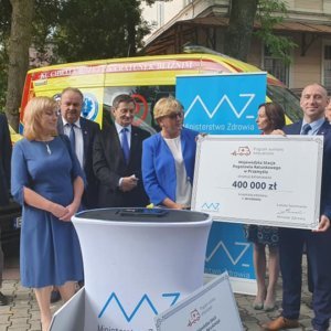 Podpisanie umów w ramach Programu Wymiany Ambulansów