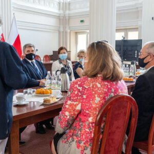 Spotkanie z przedstawicielami Związku Sybiraków