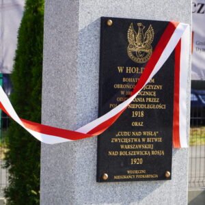 Uroczystość odsłoniecia pomnika w Harcie