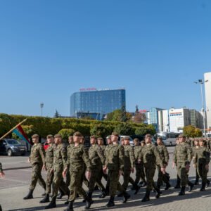 Przekazanie obowiązków dowódcy Podkarpackiej Brygady Obrony Terytorialnej