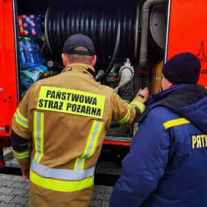 Zaangażowanie pdoakrpackich strażaków
