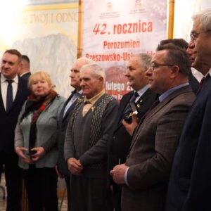 Uroczystość w 42. rocznicę porozumień rzeszowsko-ustrzyckich