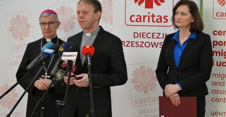Konferencja prasowa Caritas Diecezji Rzeszowskiej