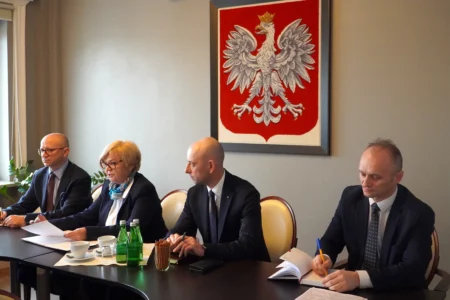 Uczestnicy posiedzenia ds. rolnictwa