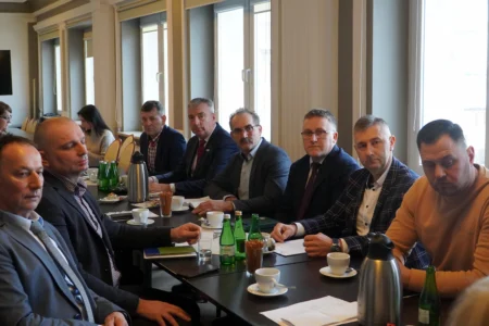 Uczestnicy posiedzenia ds. rolnictwa