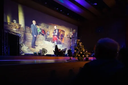 Uczestnicy uroczystości z okazji 670 - lecia lokacji Rzeszowa