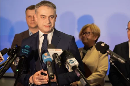 Uczestnicy otwarcia Centrum Operacji Bezpieczeństwa