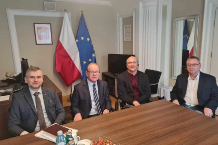 Uczestnicy narady z przewodniczącymi zespołów do spraw orzekania o niepełnosprawności