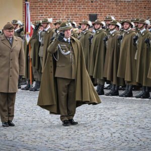 Żołnierze podczas obchodów 105 rocznicy płk. Leopolda Lisa-Kuli