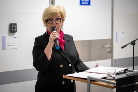 Uczestnicy otwarcia kliniki ortopedii i traumatologii