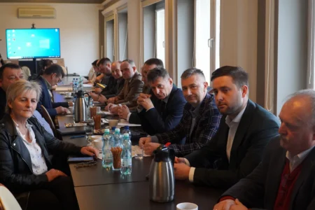 Uczestnicy posiedzenia Zespołu ds. rolnictwa