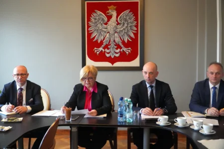 Uczestnicy posiedzenia Zespołu ds. rolnictwa
