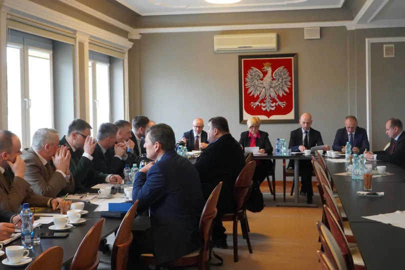 Uczestnicy posiedzenia Zespołu ds. rolnictwa