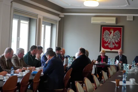 Uczestnicy posiedzenia Zespołu ds. rolnictwa