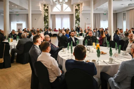 Uczestnicy uroczystości jubileuszowych