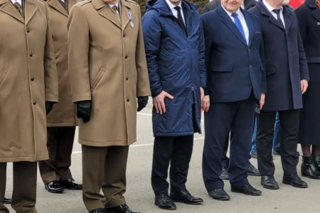 Żołnierze podczas uroczystej przysięgi