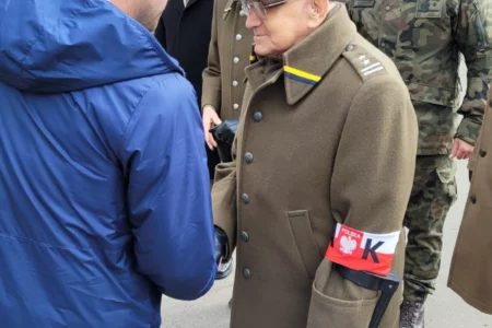 Żołnierze podczas uroczystej przysięgi