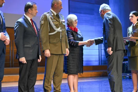 Uczestnicy koncertu z okazji 25 lat Polski w NATO