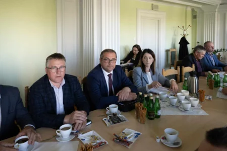 Uczestnicy posiedzenia zespołu ds. rolnictwa