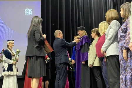 Uczestnicy uroczystości z okazji Święta Uniwersytetu Rzeszowskiego