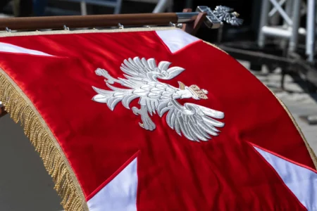 Uczestnicy Święta 21 Brygady strzelców Podhalańskich