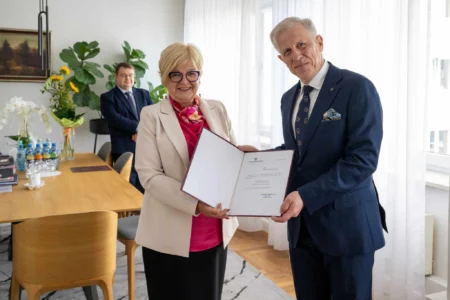 Wojewoda podkarpacki Teresa Kubas-Hul podczas powołania konsultantów wojewódzkich w ochronie zdrowia