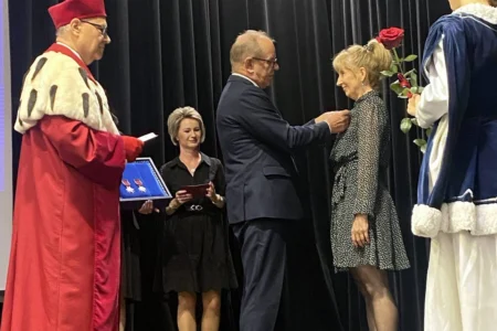 Uczestnicy uroczystości z okazji Święta Uniwersytetu Rzeszowskiego