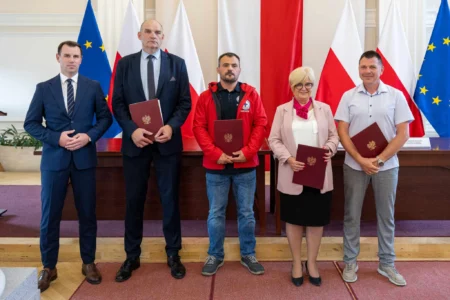 Uczestnicy konferencji dotyczącej dofinansowań dla WOPR