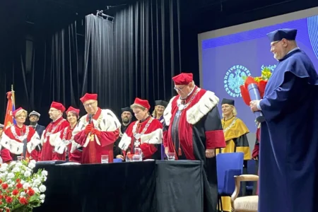 Uczestnicy uroczystości z okazji Święta Uniwersytetu Rzeszowskiego