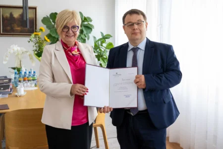 Wojewoda podkarpacki Teresa Kubas-Hul podczas powołania konsultantów wojewódzkich w ochronie zdrowia