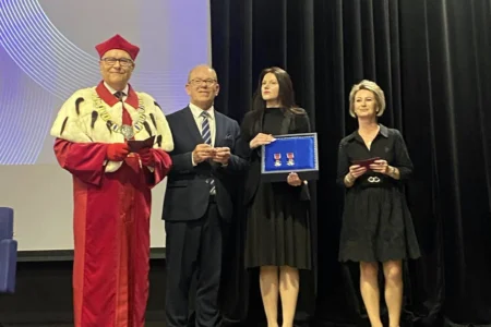 Uczestnicy uroczystości z okazji Święta Uniwersytetu Rzeszowskiego