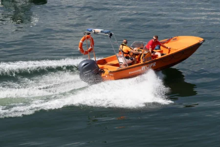 Akcja ratownicza na wodzie