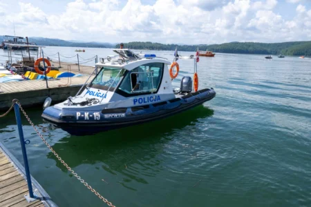 Akcja ratownicza na wodzie