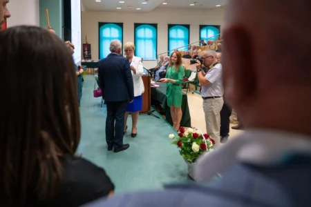 Uczestnicy jubileuszu 70-lecia Muzeum w Krośnie