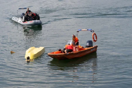 Akcja ratownicza na wodzie