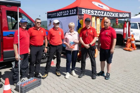 Uczestnicy pikniku w Solinie