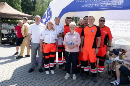 Uczestnicy pikniku w Solinie