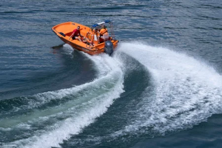 Akcja ratownicza na wodzie