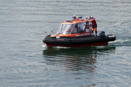Akcja ratownicza na wodzie