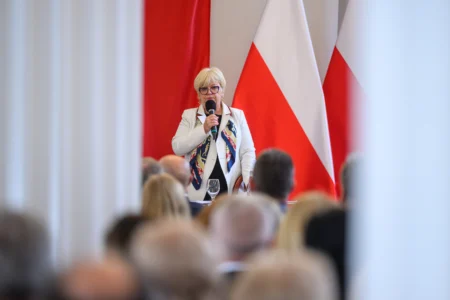 uczestnicy spotkania z BGK