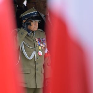 Uczestnicy obchodów 85. rocznicy utworzenia Polskiego Państwa Podziemnego